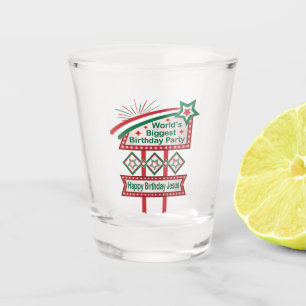 Vaso De Chupito Marquesina del mayor cumpleaños del mundo
