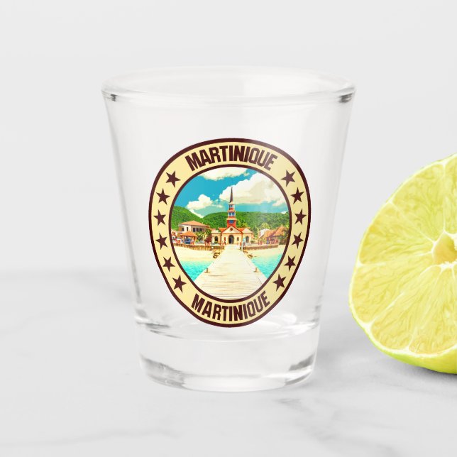 Vaso De Chupito Martinica (Anverso)