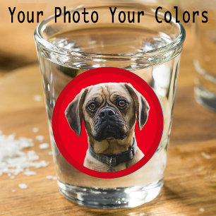 Vaso De Chupito Mascota de Stuffer único regalo Perro Mamá amante