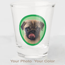 Vaso De Chupito Mascota lindo Pug Perro Perro Perro Perro Fotograf