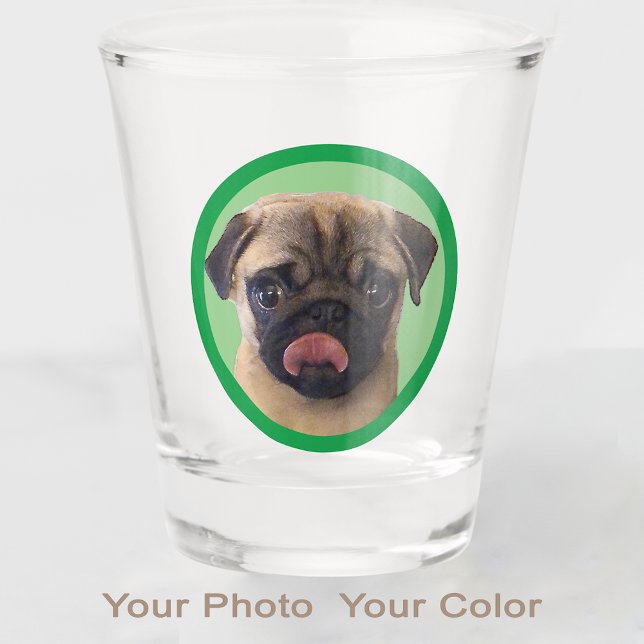 Vaso De Chupito Mascota lindo Pug Perro Perro Perro Perro Fotograf (Subido por el creador)