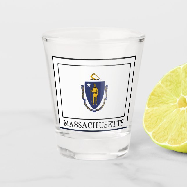 Vaso De Chupito Massachusetts (Anverso)