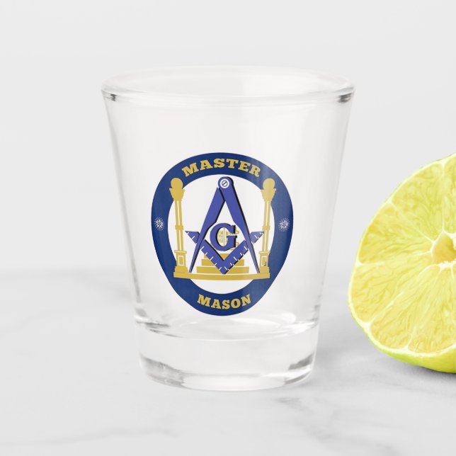 Vaso De Chupito Master Mason (Anverso)