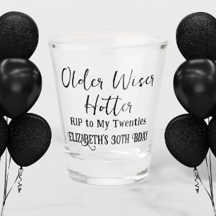 Vaso De Chupito Mayor Sabia Más Caliente RIP 20s Cumpleaños 30