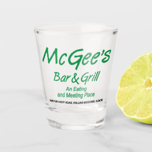 Vaso De Chupito McGee's Bar & Grill, Rolling Meadows, Illinois