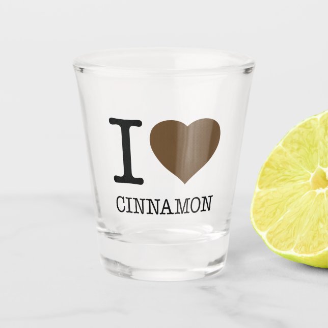 VASO DE CHUPITO ME ENCANTA CINNAMON (Anverso)