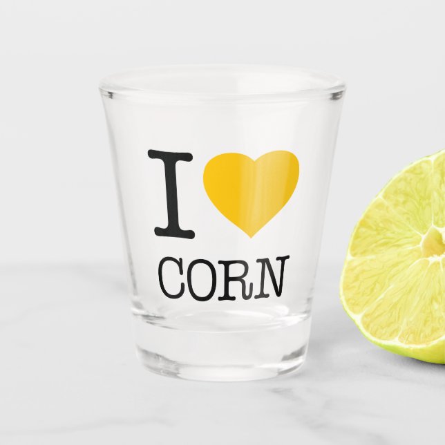 VASO DE CHUPITO ME ENCANTA EL CORN (Anverso)