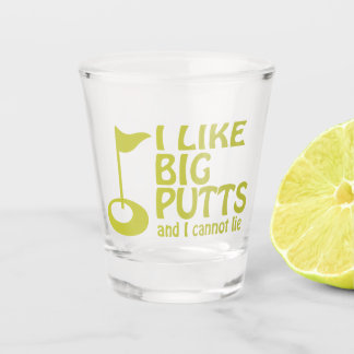 Vaso De Chupito Me gustan los puttos grandes y no puedo mentir el 