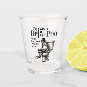 Vaso De Chupito Me voy a quedar bien porque he oído esta rana