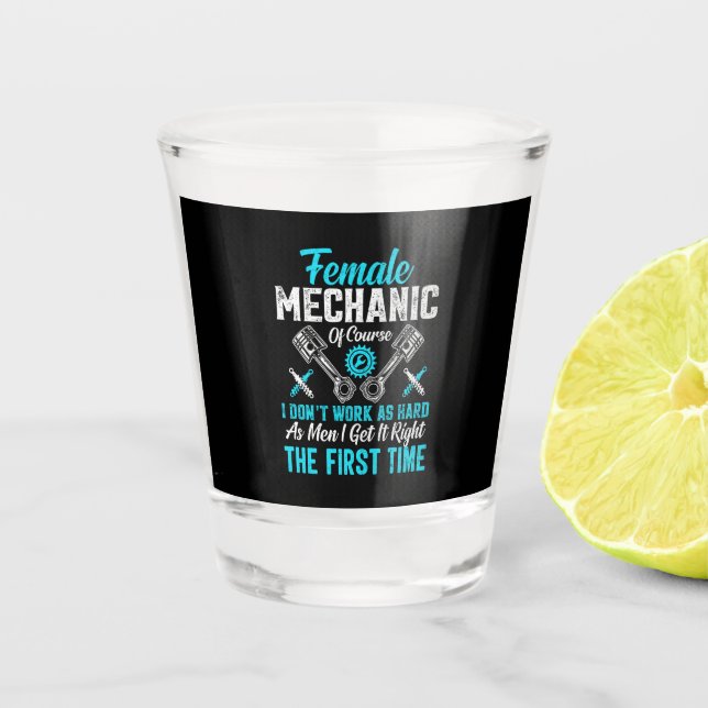 Vaso De Chupito Mecánica femenina (Anverso)
