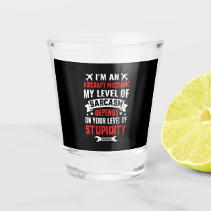 Vaso De Chupito Mecánica Soy Un Mecánico De Aeronaves