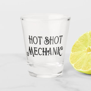 Vaso De Chupito Mecánico de disparo caliente Gracioso vidrio cal