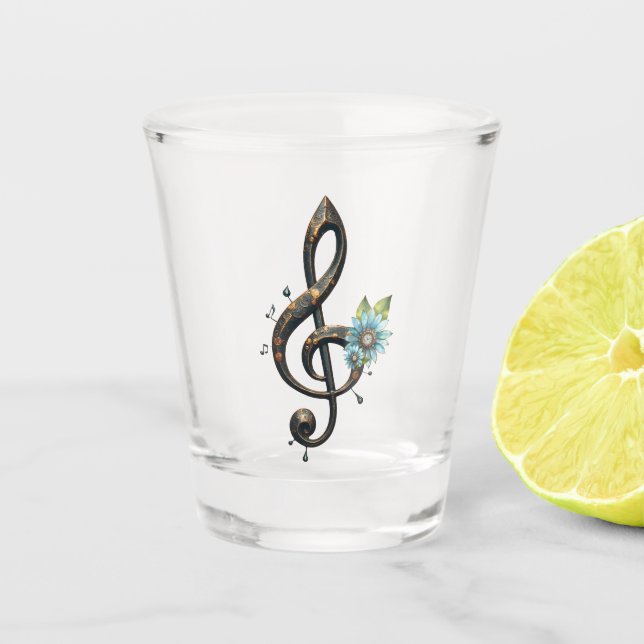Vaso De Chupito Mechanical  clef  (Anverso)