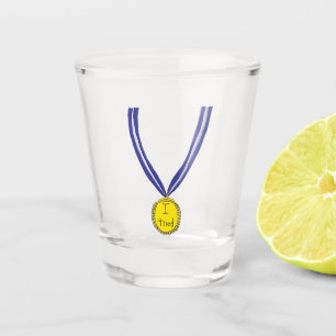 Vaso De Chupito Medalla de Intenté