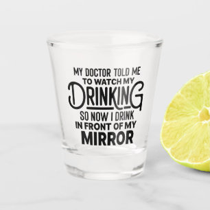 VASO DE CHUPITO MÉDICA DE DISPAROS