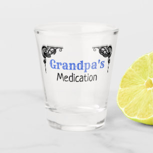 Vaso De Chupito Medicina del abuelo medicina graciosa linda