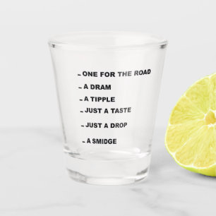 Vaso De Chupito medida de bebidas divertidas
