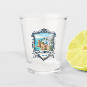 Vaso De Chupito Medina de Hammamet Túnez