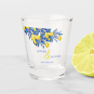 Vaso De Chupito Mediterráneo-Lemones-Boda-Dinero/danza de tiro-