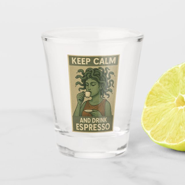 Vaso De Chupito Medusa (Anverso)