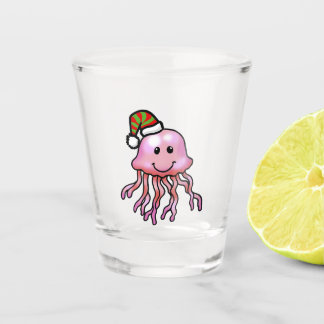 Vaso De Chupito Medusa de Dibujos Animados Festiva y Adorable