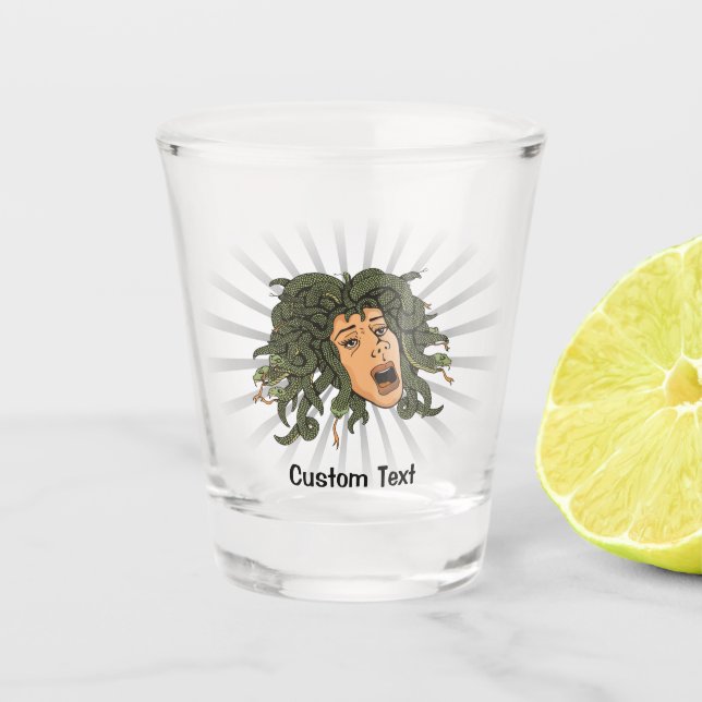 Vaso De Chupito Medusa Head (Anverso)