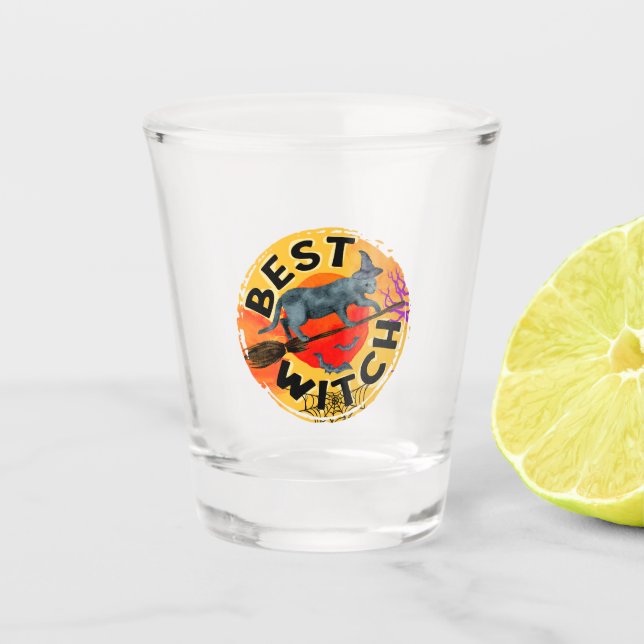 Vaso De Chupito Mejor Bruja (Anverso)