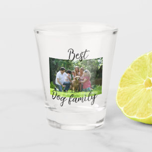 Vaso De Chupito Mejor familia de perros mamá papá mascota amigo an