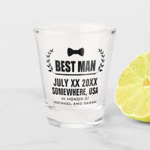 Vaso De Chupito Mejor hombre de encargo