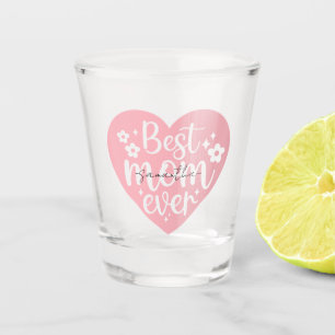 Vaso De Chupito Mejor Mamá de la Historia - Corazón