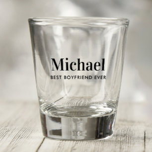 Vaso De Chupito Mejor Monograma de Novio