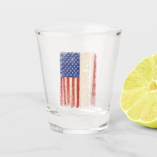 Vaso De Chupito Mejor Papá del Mundo Regalos de la Bandera America