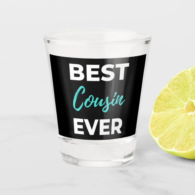 Vaso De Chupito Mejor Primo de la Historia (Anverso)