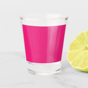 Vaso De Chupito Mejora tu diseño con fondo rosado