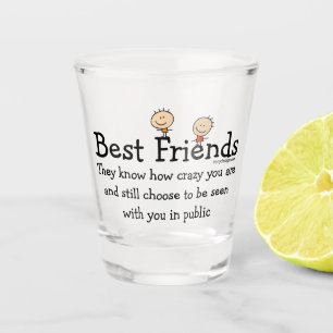 Vaso De Chupito Mejores amigos