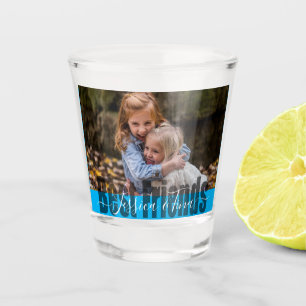 Vaso De Chupito Mejores amigos con nombre personalizado y foto
