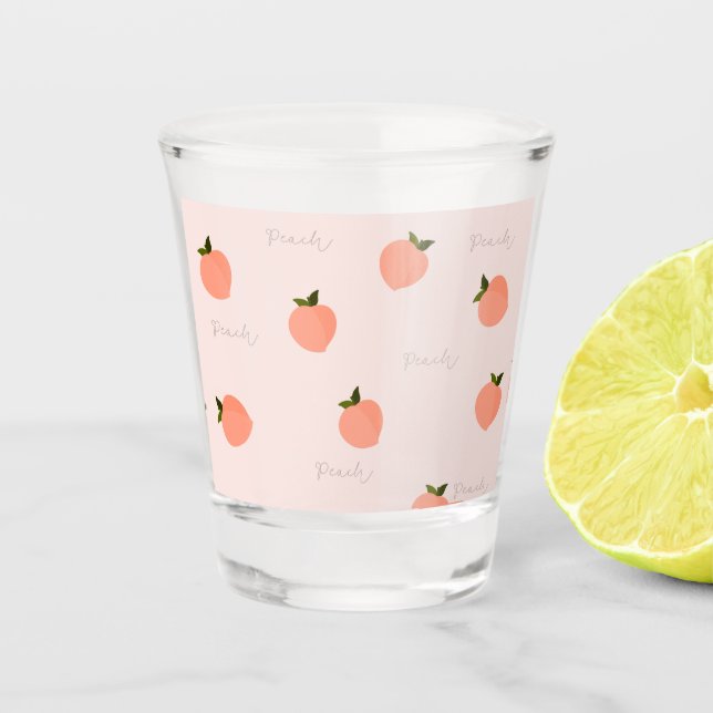 Vaso De Chupito Melocotón melocotón  (Anverso)