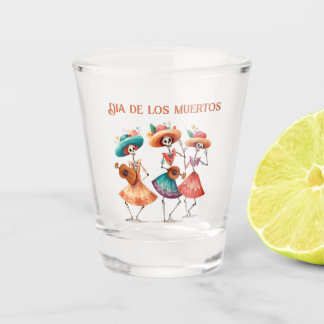 Vaso De Chupito Melodía de los muertos bailarines, personalizado