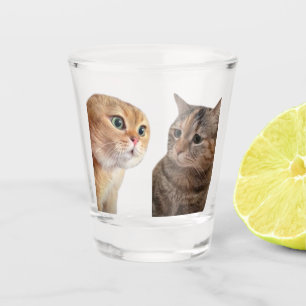Vaso De Chupito Meme de Gente Conversando sobre Glass Shot