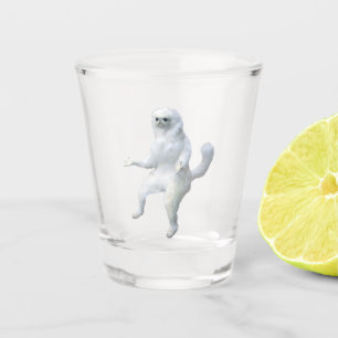 Vaso De Chupito Meme del guardián de la sala de cristal de dispar