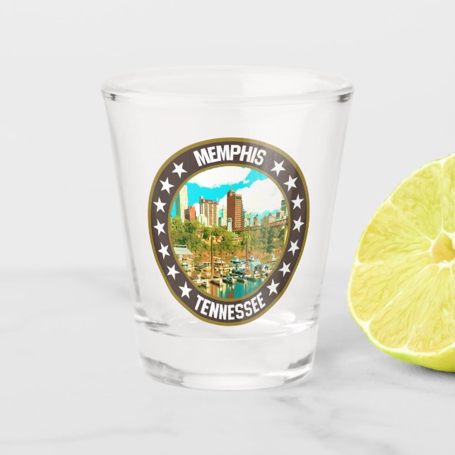 Vaso De Chupito Memphis (Anverso)
