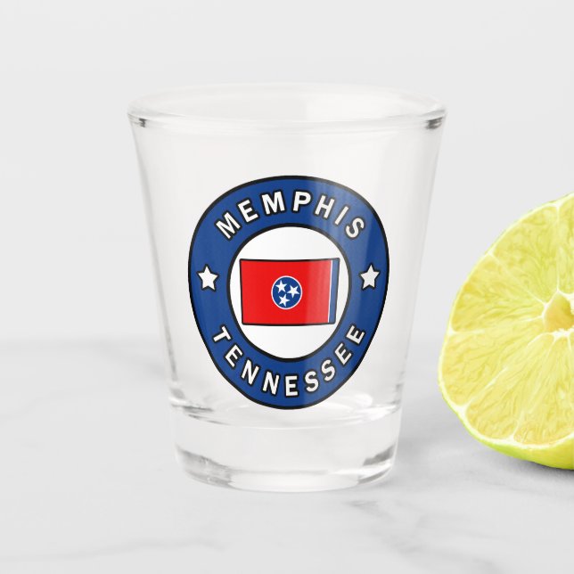 Vaso De Chupito Memphis Tennessee (Anverso)