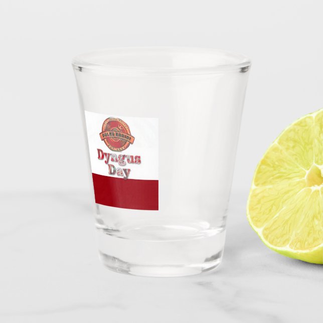 Vaso De Chupito Men's Dyngus Day Polka Radio (Anverso)