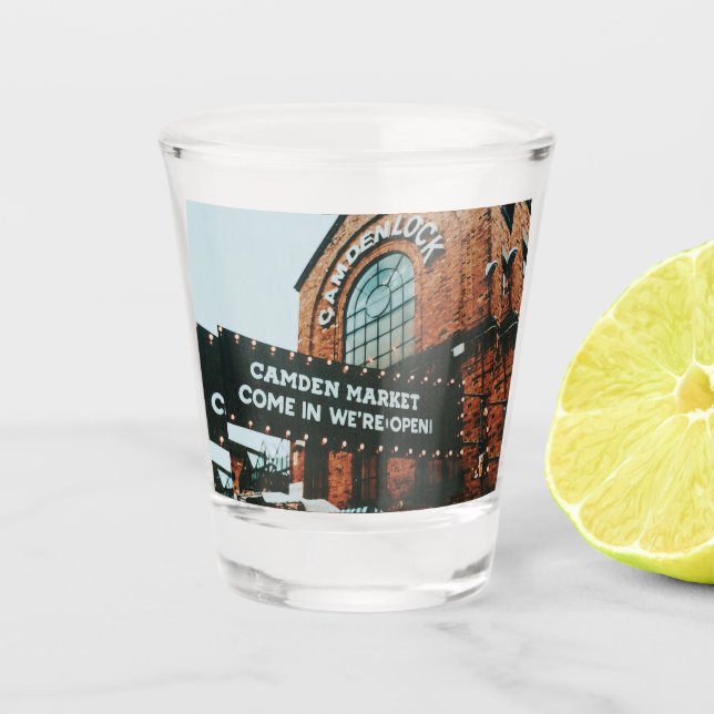 Vaso De Chupito Mercado de Camden (Anverso)