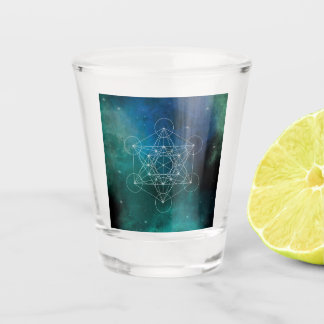Vaso De Chupito Metatron, chakra, zen, geométrico sagrado, ángel, 