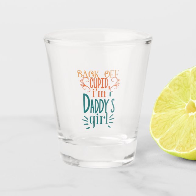 Vaso De Chupito Mi Chica es mi papá (Anverso)