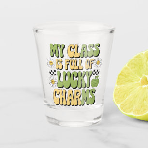 Vaso De Chupito Mi Clase Está Llena De Encantos De La Suerte Maest
