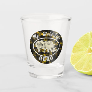 Vaso De Chupito Mi héroe de vida salvaje