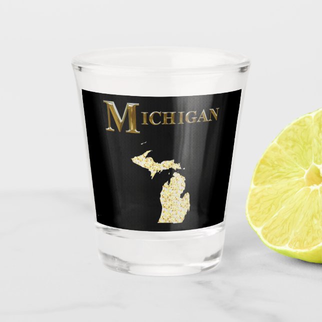 VASO DE CHUPITO MICHIGAN (Anverso)