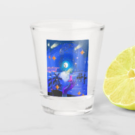 Vaso De Chupito Mikitiez aquarius galaxia verano resplandor